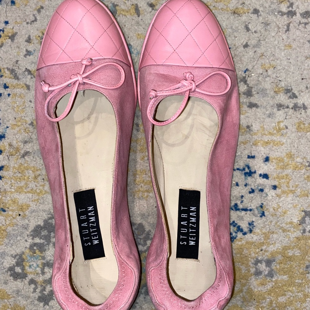 Comfy flats pink slip ons 9.5 ballerina flats
